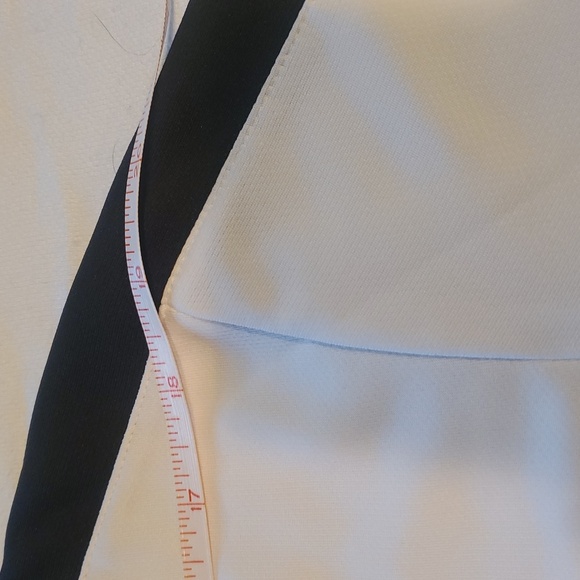 Nike DRI-FIT Running White & Black Sz. L Shirt - Picture 12 of 13
